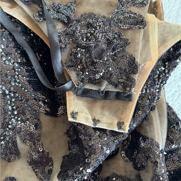 Jovani Black Mermaid Prom Gown Pageant Dress (length altered) - Picture 11 of 17